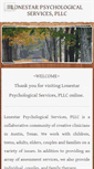 Mobile Screenshot of lonestarpsych.com