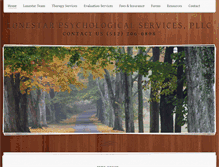 Tablet Screenshot of lonestarpsych.com